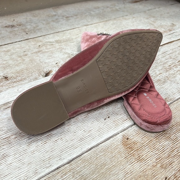 Birdies The Swan Velvet Slip On Shoes - Picture 8 of 9